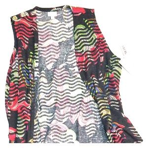 LLR Joy Duster Vest NWT
